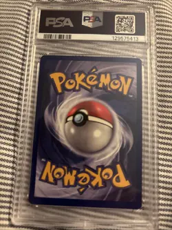 1999 POKEMON JUNGLE #60/64 PIKACHU PSA 7 NM - Image 3