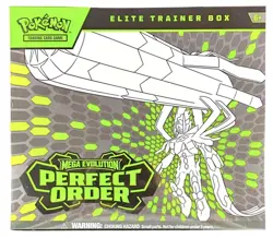 Pokemon TCG: Mega Evolution Perfect Order Elite Trainer Box New & Sealed - Image 1