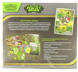 Pokemon TCG: Mega Evolution Perfect Order Elite Trainer Box New & Sealed - Image 2