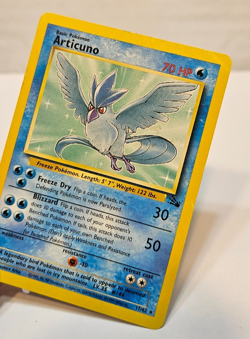 Articuno 17/62 Rare Unlimited Fossil Pokemon 1852 - Image 4