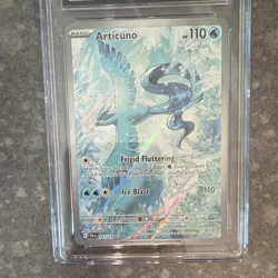 The Pokemon Company 2025 Articuno 161/159 Journey Together IR Holo CGC 9 - Image 3