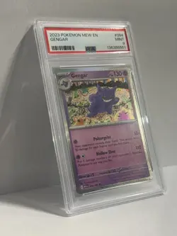 2023 Pokemon MEW EN #094 Gengar PSA 9 MINT - Image 3