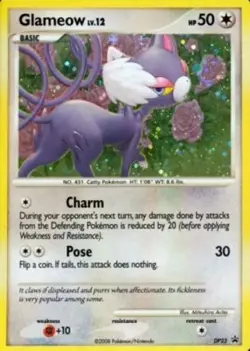 Glameow - DP23 - Promotional Lightly Played Pokemon Promos - Image 1