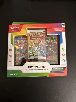 FIRST PARTNER ILLUSTRATION COLLECTION Sealed Pokemon TCG Series 1 - Image 1