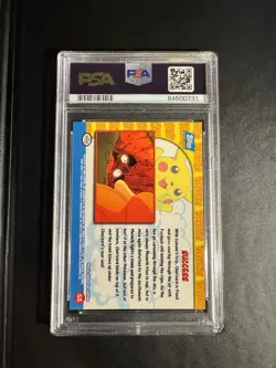 1999 TOPPS POKEMON THE MOVIE EDITION SUCCESS #55 MOVIE EDITION PSA 10 - Image 2