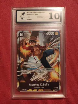RKT 10 One Piece Japanese Monkey D. Luffy P-035 Meetup Event Participation - Image 1