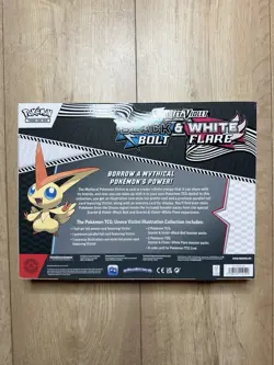Pokemon TCG Black Bolt White Flare Victini Illustration Box - Brand New & Sealed - Image 2