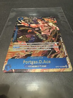 Portgas.D.Ace - OP07-053 (3rd Anniversary Winner) OP07-053 One Piece NM - Image 1
