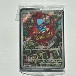 MEP 010 Riolu: Sealed Mega Evolution ETB Promo Card & Dividers : Pokemon TCG - Image 1