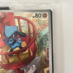 MEP 010 Riolu: Sealed Mega Evolution ETB Promo Card & Dividers : Pokemon TCG - Image 3