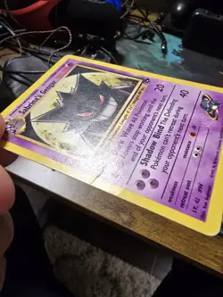Pokemon Sabrina's Gengar Gym Challenge Card # 29/132 MP Rare Damaged - Image 2