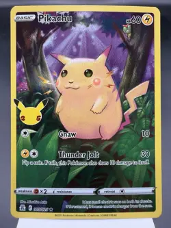 Pikachu 005/025 - Holo Rare - Celebrations Pokemon Card NM - Image 1