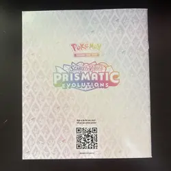 Pokemon TCG Prismatic Evolutions ETB Player's Guide Manual Book - Image 2