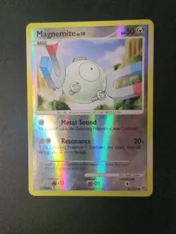 Magnemite 87/130 - Diamond & Pearl RH Reverse Holo 2007 Pokemon Card TCG - LP - Image 1