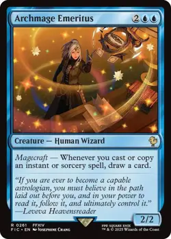 Archmage Emeritus 261 Rare Commander: FINAL FANTASY Near Mint - Image 1