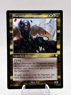 Sharuum the Hegemon 128 Retro Frame LBrothers War Commander BRC MTG NM - Image 1
