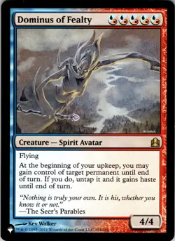 Dominus of Fealty R Commander 194 NM - Image 1