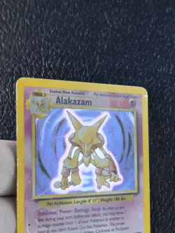 Simsala 1/102 Basis Set Rare Holo Englisch - Pokemon Karten - Alakazam Base Set - Image 2
