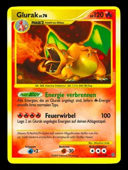 Glurak Lv.76 STF 103/100 Sturmtief - Charizard Lv.76 Deutsch Pokemon Karten - Image 1