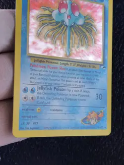 Mistys Tentoxa 10/132 Gym Heroes Rare Holo Englisch Pokemon Karten Tentacruel - Image 3