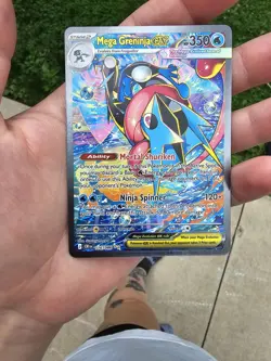 Mega Greninja ex SIR 116/086 Chaos Rising Special Illustration Rare Pokemon TCG - Image 1
