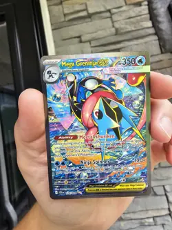 Mega Greninja ex SIR 116/086 Chaos Rising Special Illustration Rare Pokemon TCG - Image 3