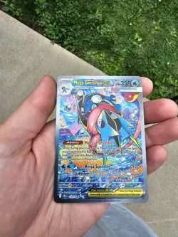 Mega Greninja ex SIR 116/086 Chaos Rising Special Illustration Rare Pokemon TCG - Image 4