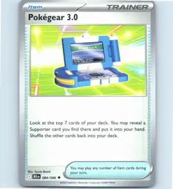POKEGEAR 3.0 084/086 UNCOMMON BLACK BOLT POKEMON NM/M - Image 1