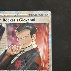 Pokemon TCG Card Team Rocket's Giovanni 225/182 Destined Rivals Ultra Rare - NM - Image 3