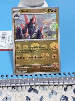 Gigalith Master Ball Pattern White Flare 048/086 | English Pokemon TCG Played - Image 1