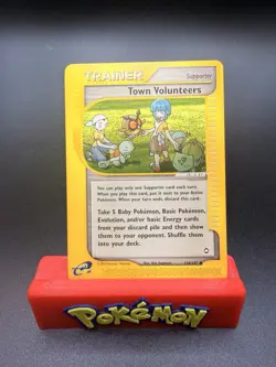 Pokemon TCG- 2002 Town Volunteers 136/147 Aquapolis NM - Image 1