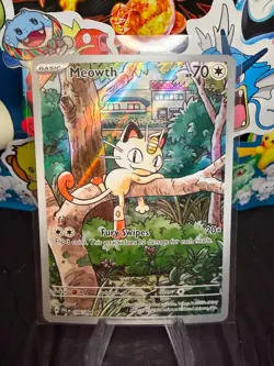 Meowth 106/094 - Phantasmal Flames - Pokemon TCG - NM - Image 1