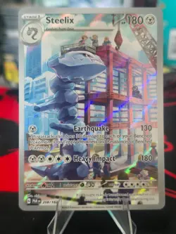 Pokemon TCG: Steelix (Illustration Rare) - 208/182 - S&V Paradox Rift - NM - Image 3