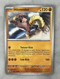 Hitmonlee | 106/165 | Scarlet & Violet 151 | Uncommon Regular | NM/M | Pokemon - Image 1