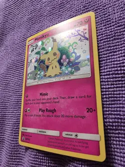 Mimikyu SM163 Holo Black Star Promo Pokemon 2019 Sun & Moon - Image 3