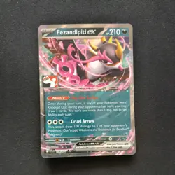 Fezandipiti EX 038/064 Play! Pokemon Prize Pack Holo Stamped Near Mint NM - Image 1