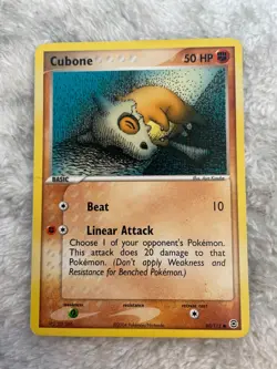 Pokemon Cubone 60/112 Firered & Leafgreen Regular - Image 1