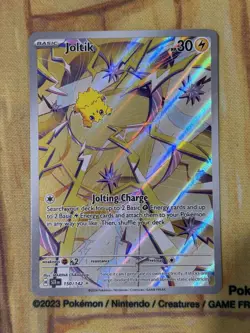 Joltik 150/142 - Stellar Crown Illustration Rare Pokemon TCG NM - Image 1