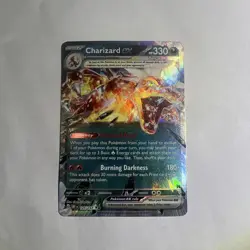 Pokemon TCG Charizard EX 125/197 Double Rare Holo SV03 Obsidian Flames NM - Image 1
