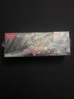 Pokemon TCG Prismatic Evolutions Surprise Box & Booster Sam's Club Bundle Sealed - Image 1