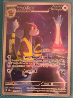 Pokemon Watchog 097/111 Chaos rising English SIR - Image 1