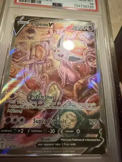 Pokemon TCG Evolving Skies Espeon V FA 180/203 PSA 10 - Image 2