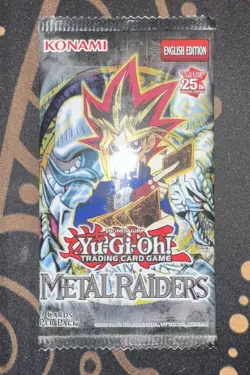 Yu-Gi-Oh! TCG 25th Anniversary Metal Raiders reprint pack - Image 1