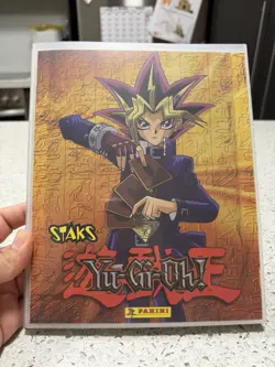 Vintage 1996- Yu-Gi-Oh! - STAKS- Pannini- Empty Album Binder- New! - Image 1