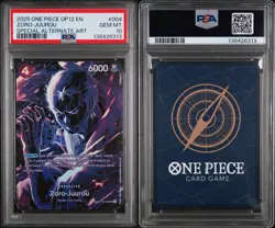 2025 One Piece OP12 Zoro-Juurou Special Alternate Art SP #004 SP PSA 10 - Image 3
