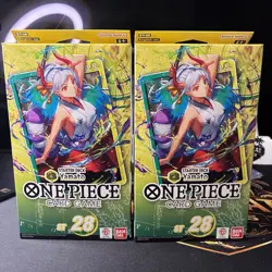 (2) One Piece TCG Green Yellow Yamato Starter Deck ST-28 English - 2 Decks - Image 1
