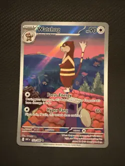 Watchog 153/086 HP 90 Pokemon Card White Flare - Image 1