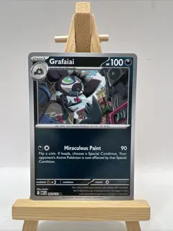 Grafaiai 092/132 Reverse Holo Mega Evolutions Common Pokemon Card English NM - Image 1