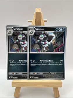 Grafaiai 092/132 Reverse Holo Mega Evolutions Common Pokemon Card English NM - Image 3