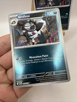 Grafaiai 092/132 Reverse Holo Mega Evolutions Common Pokemon Card English NM - Image 4